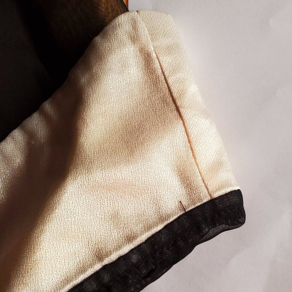 The Avenue Vintage Black Jacket with Lace Sleeves and Cuffs, Size Approx 2x Fair - Picture 5 of 10